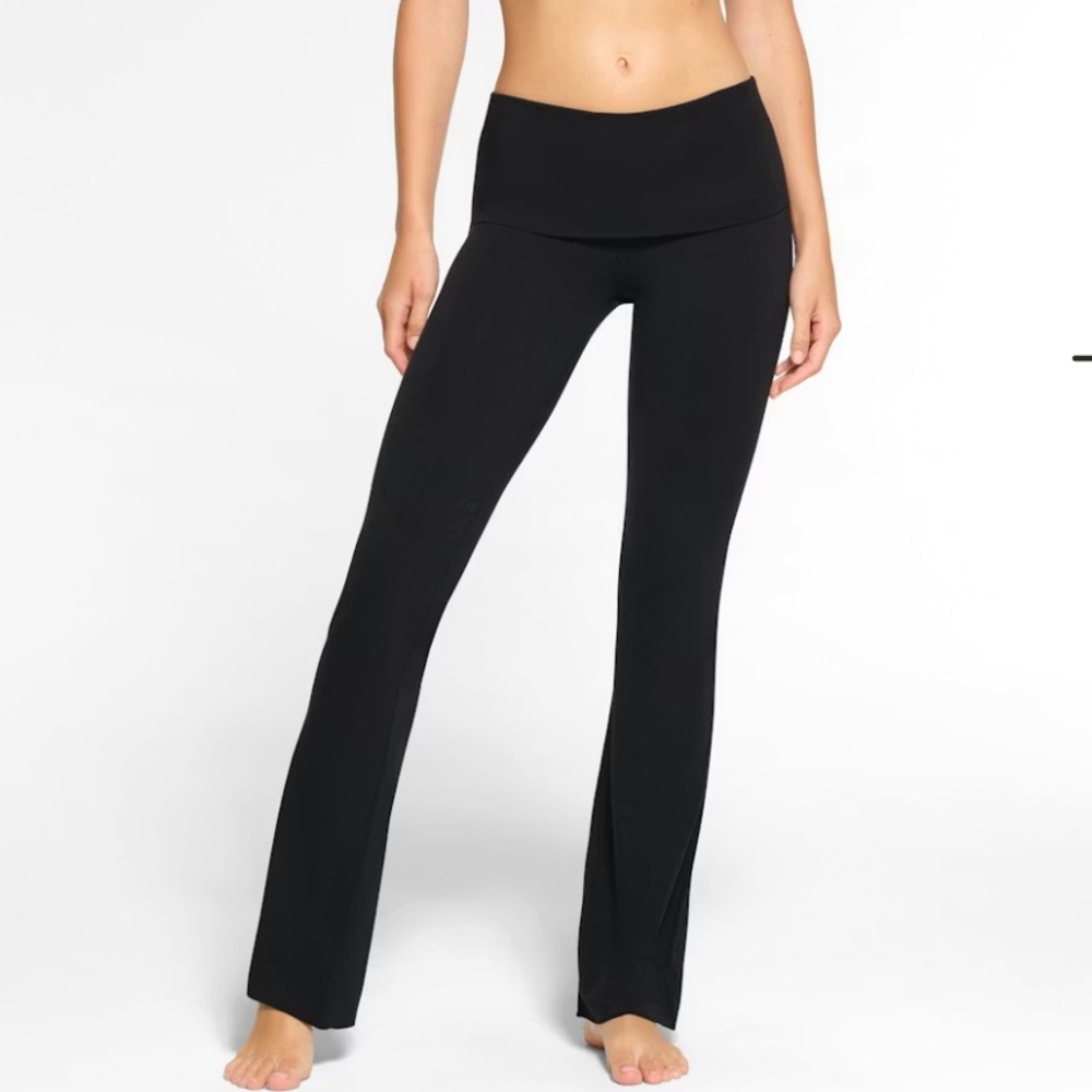 SKIMS COTTON JERSEY FOLDOVER PANT S